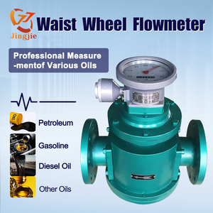 Jingjie OEMカスタマイズ可能キャストスチールオーバルギアフローメーターステンレススチールLCDディスプレイIP66防爆 +/-0.5% 精度 - Product Image 4