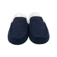 Chausson d'Intérieur Personnalisé et Confortable Antidérapant d'Hiver pour Hommes, Fait Main, Design Babouche Marocaine en Feutre à Talon Compensé
