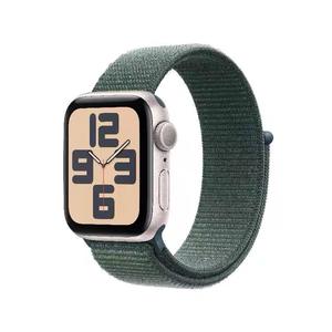 Montre connectée IWatch <span class=keywords><strong>SE</strong></span> 2024 avec fonction d'appel, bracelet carré en acier inoxydable, surveillance de la fréquence cardiaque, de la pression artérielle, boussole, étanche, fitness - Product Image 3