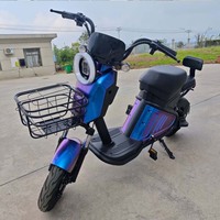 Scooter électrique, moto électrique, fabriqué en Chine en 2024, moteur sans balais 500W, batterie 60V/72V, vitesse maximale de 50 km/h