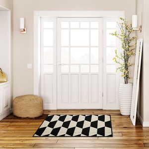 Indoor Polypropylene Plain <b>Doormat</b> 20 X 32 Inches Non Slip Rectangular Entryway Front Door Mat Machine <b>Washable</b> Low Profile - Product Image 5