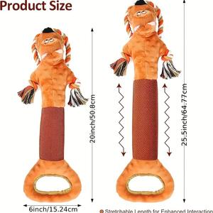 आक्रामक चबाने वाले पिल्ला खिलौने के लिए उन्नत भालू कुत्ते के खिलौने - Product Image 2