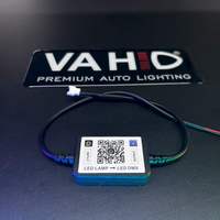 Bande LED VAHID 60cm 85cm Blanc & Jaune WRGB DRL Barre lumineuse de direction pour systèmes d'éclairage automobile