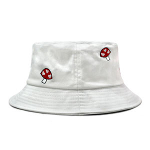 Sombrero de Pescador con Bordado de Logotipo de Animal de Dibujos Animados, Diseño Lindo, Algodón Suave y Transpirable, Unisex, para Playa, Verano - Product Image 3