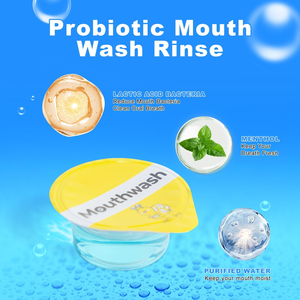 Bain de bouche probiotique à la <span class=keywords><strong>menthe</strong></span> rafraîchissante : Équilibre la flore buccale, procure une haleine fraîche durable, formule sans <span class=keywords><strong>alcool</strong></span> - Product Image 3
