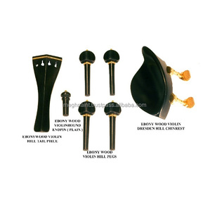 Set de Fagot de Madera de Ébano con Accesorios Dorados para Principiantes y Uso en Orquesta, Modelo Meghna International MEG-OO2, Precio de Exportación India - Product Image 2
