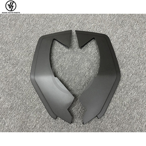 Nouveaux canards arrière en fibre de carbone sèche style Duke mat sans éclairage pour Lamborghini Revuelto - Product Image 5