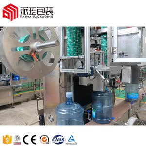 Máquina Aplicadora de Etiquetas Termoencogibles para Cuellos de Botellas de <span class=keywords><strong>5</strong></span> Galones con Túnel de Vapor, Automática, de Fábrica PAIMA - Product Image 3