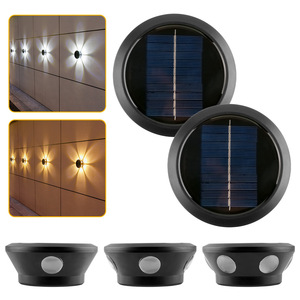 Lampe murale solaire ronde Xinyao Electric Appliances 5W pour extérieur, jardin, balcon, éclairage d'ambiance - Product Image 3