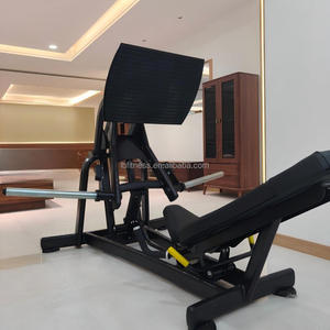 Presse à jambes linéaire professionnelle à charge libre 45 degrés, robuste, avec fonctions de sécurité pour l'entraînement musculaire en salle de sport - Product Image 5