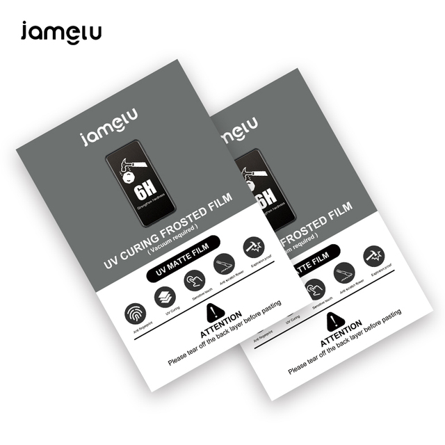 Anti -Fingerprint Self Repair Universal Custom Size Matte Hydrogel Film 120*180mm Sheet Cut Machine UV  Matte Screen Protector