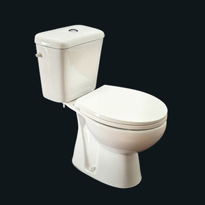 Китайские поставщики сантехника <span class=keywords><strong>WC</strong></span> Commode чаша Дешевая Керамическая умывальник из двух частей Унитаз для ванной комнаты - Product Image 2