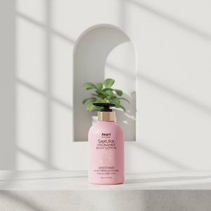 Akaril 500ml Lotion corporelle personnalisée à la fleur de cerisier Sakura, parfum longue durée, hydratante, blanchissante, soin de la peau pour tous types de peau - Product Image 3
