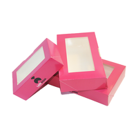 Boîte à macarons en papier avec impression de logo personnalisé, emballage alimentaire recyclable de qualité alimentaire pour macarons, biscuits, desserts, emballage cadeau