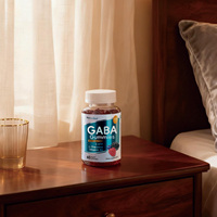 Complément alimentaire pour un sommeil profond, gommes Gaba pour soulager le stress, complément nutritionnel, gommes saines, 5-HTP, L-théanine, vitamine B6