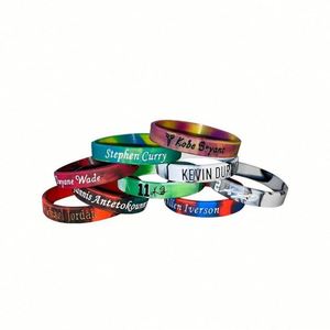 Bracelet en silicone recyclé écologique, article promotionnel personnalisé durable |   Responsabilité sociale d'entreprise - Cadeau - Product Image 5