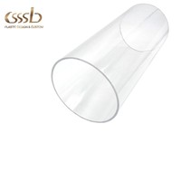 Tube Transparent en plexiglas, Tube en acrylique, 1 pièce, 300mm