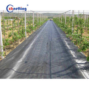<span class=keywords><strong>Malla</strong></span> de Control de Malezas <span class=keywords><strong>para</strong></span> Cubrir el Suelo, Tela de Paisajismo de Plástico PP Biodegradable, No Tejida, con Tratamiento UV al 3% y 5%, Negra/Verde, Permeable al Agua - Product Image 5