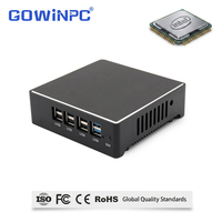 Mini PC Industrial CAN Bus Intel Celeron N2840 J1800 J1900 Sin Ventilador -20~60 ° C para Gestión de Flotas y Diagnóstico de Vehículos