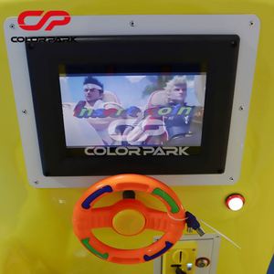 Máquina de Juego de Simulación de Coche para Niños, Máquina de Juego de Video para Interiores, Máquina de Paseo para Niños que Funciona con Monedas, Columpio para Niños - Product Image 3