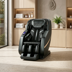 Fauteuil de massage public partagé avec distributeur automatique et lecteur de carte de crédit pour gare, hôpital, hall d'entrée - Product Image 1