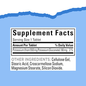 Best Selling Potassium Gluconate Tablets Helps Support Muscle Function to Energy Production with Dietary <b>Supplement</b> - Product Image 6