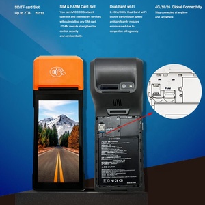 안드로이드 13 5,5 인치 HD 휴대용 터미널 Pos 기계 소프트웨어 Pos 시스템 - Product Image 4