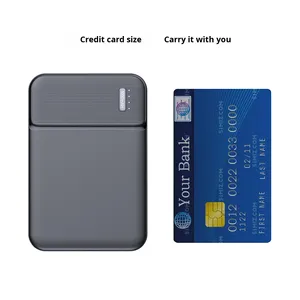 Factory Direct Wholesale Mini 5000mAh Custom Logo Promotional Gift Power Bank