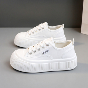 Chaussures pour femmes tendance 2026 fabriquées en Chine, chaussures en toile, plateforme pour étudiantes, chaussures de sport décontractées pour femmes - Product Image 4