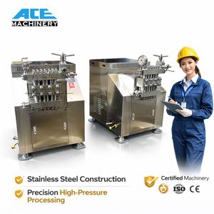Máquina Homogeneizadora de Leche Condensada de Alta Calidad Ace, Máquina Homogeneizadora de Leche en Venta - Product Image 5