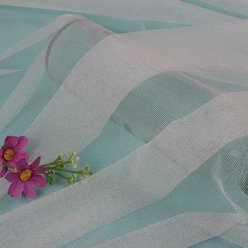 Velo da sposa in Nylon Tulle rete alla moda Jersey tessuto a maglia per velo