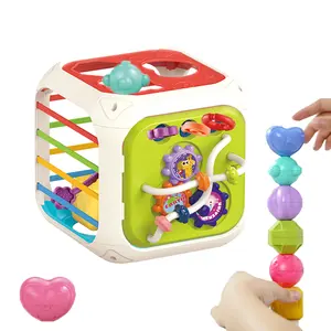 Montessori Sorter Box Knock Piano Pull String Stacking Blocks Other Baby Toys Early Education Toy