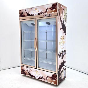 Réfrigérateur Vitrine <span class=keywords><strong>2</strong></span> Portes Équipement de Réfrigération Réfrigérateur à Deux <span class=keywords><strong>Battants</strong></span> Réfrigérateur à Double Porte pour Magasin - Product Image 2