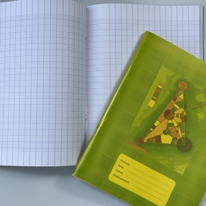 Cahier d'exercices A5 ligné <span class=keywords><strong>français</strong></span> de haute qualité avec couverture en PP et reliure piquée <span class=keywords><strong>à</strong></span> cheval pour les écoles du Sénégal avec logo personnalisé - Product Image 5
