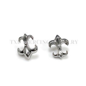 ASTM F136 Titanium Labret <span class=keywords><strong>Tragus</strong></span> Piercing Punk Style Plaqué Or Top Body Accessoire pour Mariage ou Fiançailles - Product Image 2