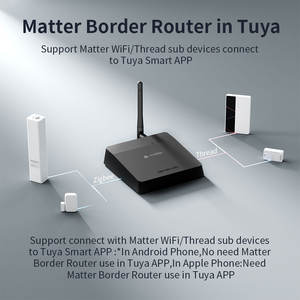 <span class=keywords><strong>Passerelle</strong></span> Zemismart Matter Thread Hub Tuya <span class=keywords><strong>Zigbee</strong></span> Smart Home Bridge Matter M1 PRO avec IR intégré, compatible Tuya, Google Home et <span class=keywords><strong>Homekit</strong></span> - Product Image 5