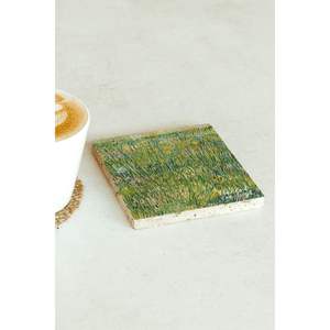 Posavasos de Piedra Única de la Serie Vincent Van Gogh, Diseño Cuadrado 122, para Regalo Empresarial o Promocional - Product Image 2