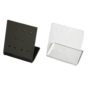 อะคริลิคขนาดเล็กเอียงกลับต่างหูส<span class=keywords><strong>ตั๊</strong></span><span class=keywords><strong>ด</strong></span>ผู้ถือต่างหูขาตั้ง 10 หลุม L รูปร่างต่างหูหูส<span class=keywords><strong>ตั๊</strong></span><span class=keywords><strong>ด</strong></span>เครื่องประ<span class=keywords><strong>ด</strong></span>ับจั<span class=keywords><strong>ด</strong></span>เก็บ - Product Image 4