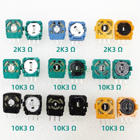 Original PS4/PS5 Joystick Potentiomètre 3D Commutateur Potentiomètre Une/série/ns Pro Capteur Module Pièces De Rechange De Remplacement