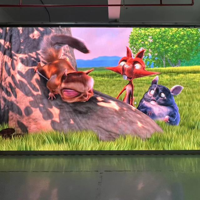 Small Pixel Pitch P1.25 mm Indoor Seamless 4K/8K Full Color LED Video Display Screen Panels for Digital Signage & Text Display