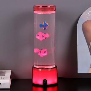 Lampe de méduse alimentée par USB à LED en plastique à dôme circulaire nouvellement conçue avec un éclairage d'ambiance romantique à changement de couleur - Product Image 3