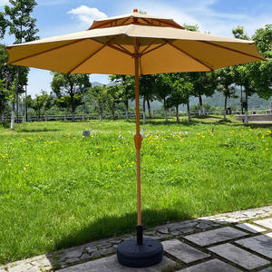 El último <span class=keywords><strong>paraguas</strong></span> de poste central <span class=keywords><strong>para</strong></span> exteriores, refugio solar, toldo de lluvia, toldo de puesto de mercado plegable ligero <span class=keywords><strong>para</strong></span> terraza junto a la piscina - Product Image 4