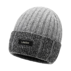 Gorro de Invierno <span class=keywords><strong>para</strong></span> <span class=keywords><strong>Hombre</strong></span>, Forrado de Felpa, Spandex/Algodón, Cálido, Tejido Jacquard, Nuevo, Otoño Invierno, Bloques de Color, Borde Enrollado, Protección <span class=keywords><strong>para</strong></span> los Oídos <span class=keywords><strong>para</strong></span> Ciclismo - Product Image 5