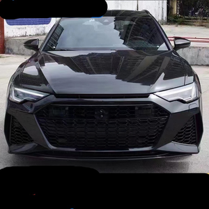 Kit Carrozzeria Completo RS6 per <span class=keywords><strong>Audi</strong></span> <span class=keywords><strong>A6</strong></span> C8 <span class=keywords><strong>A6</strong></span> <span class=keywords><strong>Avant</strong></span> 2019-2025: Paraurti Anteriore, Labbro Anteriore, Griglia, Diffusore Posteriore e Minigonne Laterali - Product Image 5