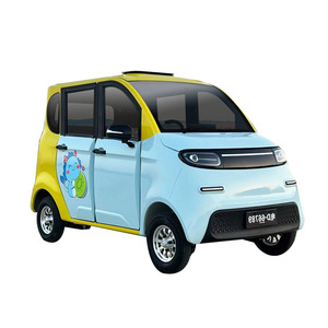 Mini Coche Eléctrico <span class=keywords><strong>de</strong></span> Carrocería Abierta <span class=keywords><strong>de</strong></span> Cuatro Ruedas 60v Vehículo Tipo <span class=keywords><strong>Triciclo</strong></span> para Transporte <span class=keywords><strong>de</strong></span> Pasajeros - Product Image 2