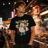 JNEI Private Label Bedrukte T-shirt 150gsm Snel Droogende Ronde Hals T-shirt voor Zomerreizen Merkcollecties
