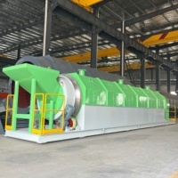 Machine de criblage rotative à tambour pour déchets solides, crible à tambour pour la séparation des déchets solides