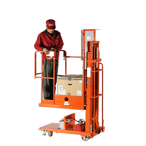 Veicolo di <span class=keywords><strong>Assistenza</strong></span> al Lavoro, Sollevatore di Ordini Semi-Elettrico, Compatto e Alimentato a Batteria per Lavori Aerei Interni ed Esterni - Product Image 6