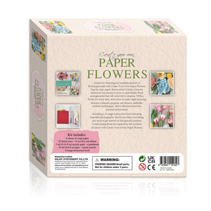 Custom Kids DIY <strong>Paper</strong> Flower <strong>Making</strong> <strong>Kit</strong> Make Your Own <strong>Paper</strong> Flower Toys Set Creative Children Arts and Crafts - Product Image 5