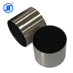 High Quality Euro 4 200cpsi Metal Round Catalyst Core Metallic Substrate Catalytic Converter